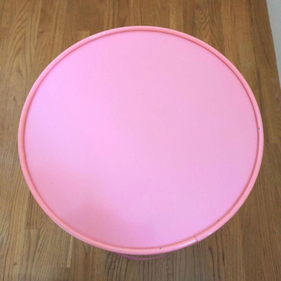 【新品】リトルツインスターズ　キキララ　昭和レトロ　ごみ箱 　スチール缶