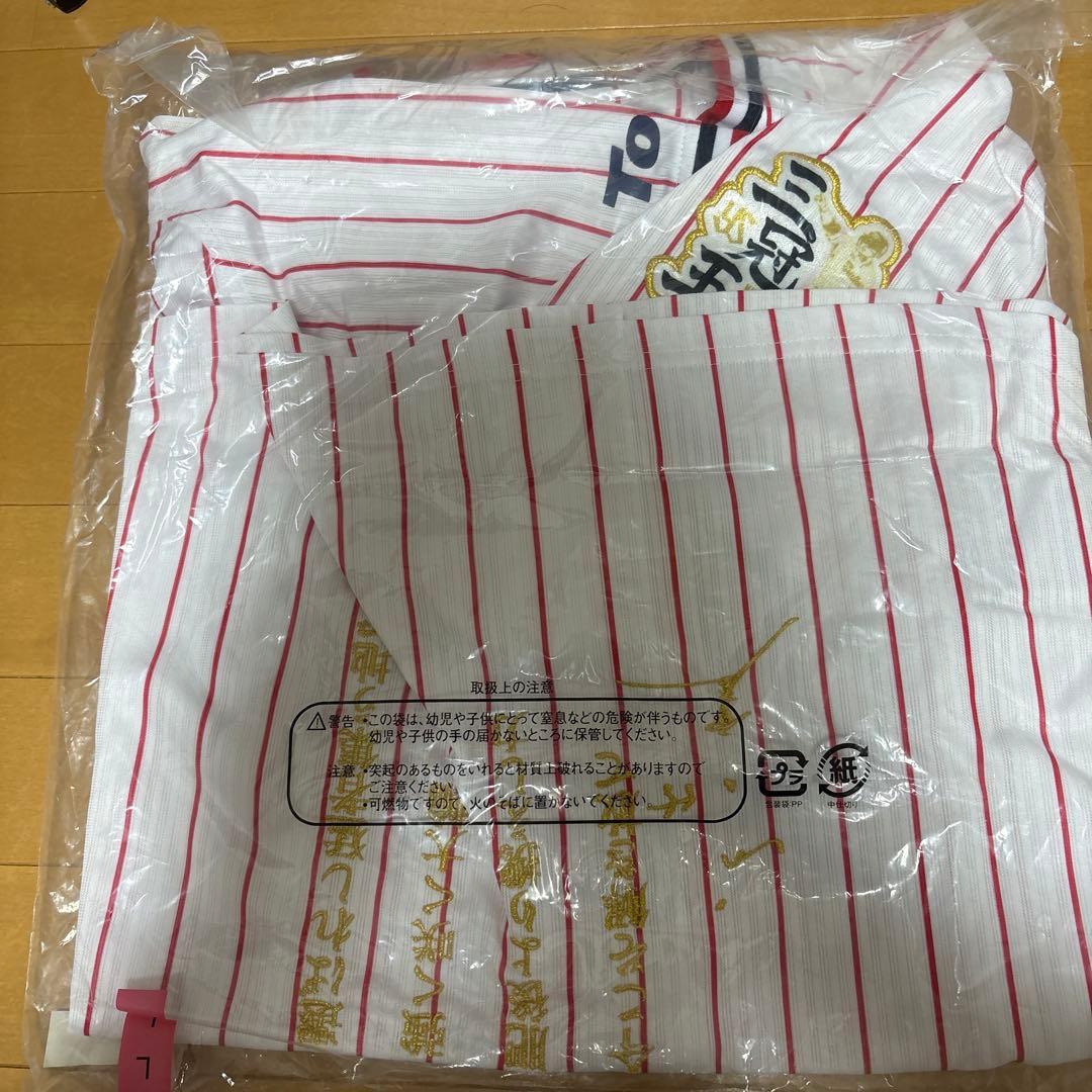 村上宗隆　TRIPLE CROWN ユニフォームLサイズ