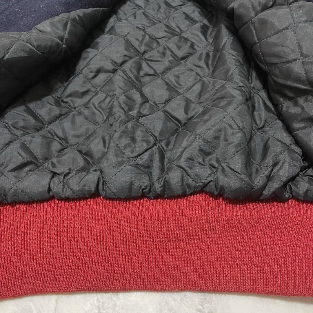 70s GOLDEN THREAD BRILL BROS 袖革 スタジャン