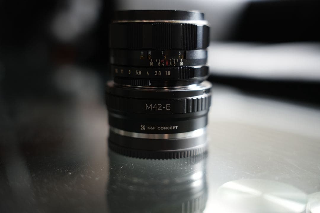 PENTAX 50mm f1.8 オールドレンズ