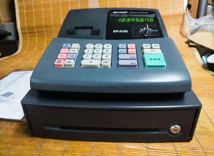 シャープレジスター　ER-A132　簡単便利特殊　送料込　653210