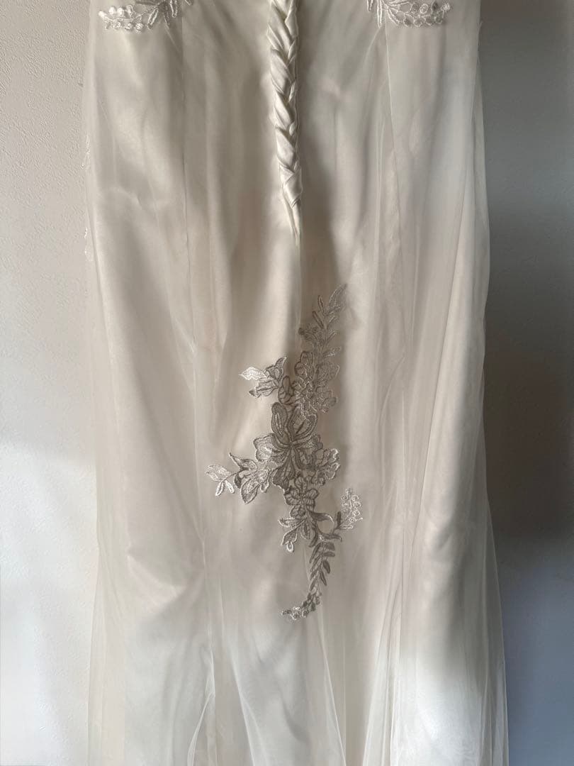 試着のみ|オフショル マーメイド ウェディングドレス 前撮り/フォトウェディング