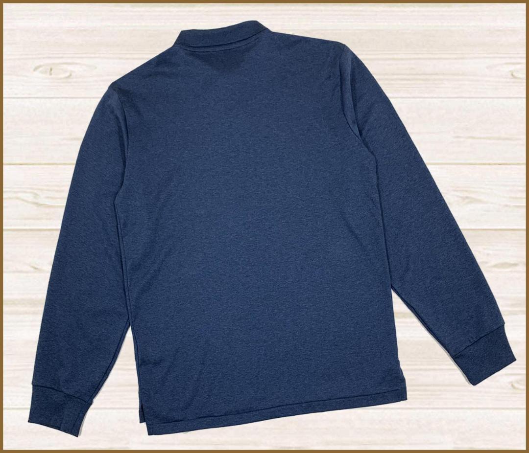 【新品】POLOラルフローレン秋冬春ロングスリーブポロシャツ長袖L/US:M