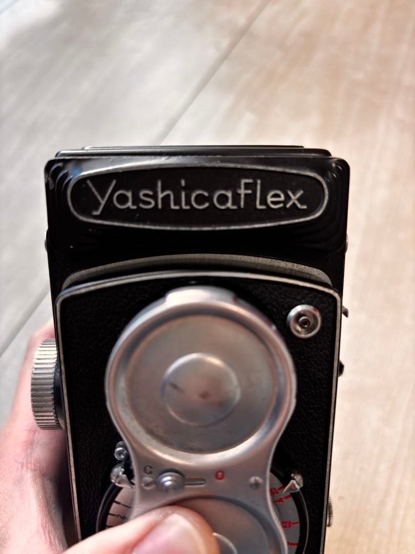 限定値下げ　yashicaflex 80mm f3.5 C型 専用革ケース付き