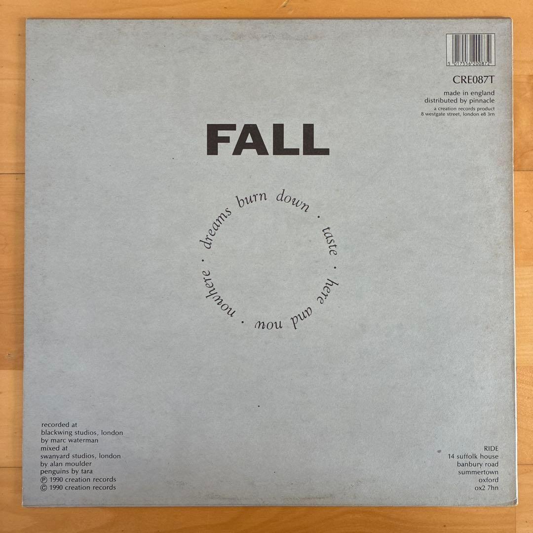 RIDE 初期12インチEP UKオリジナル盤3枚セット