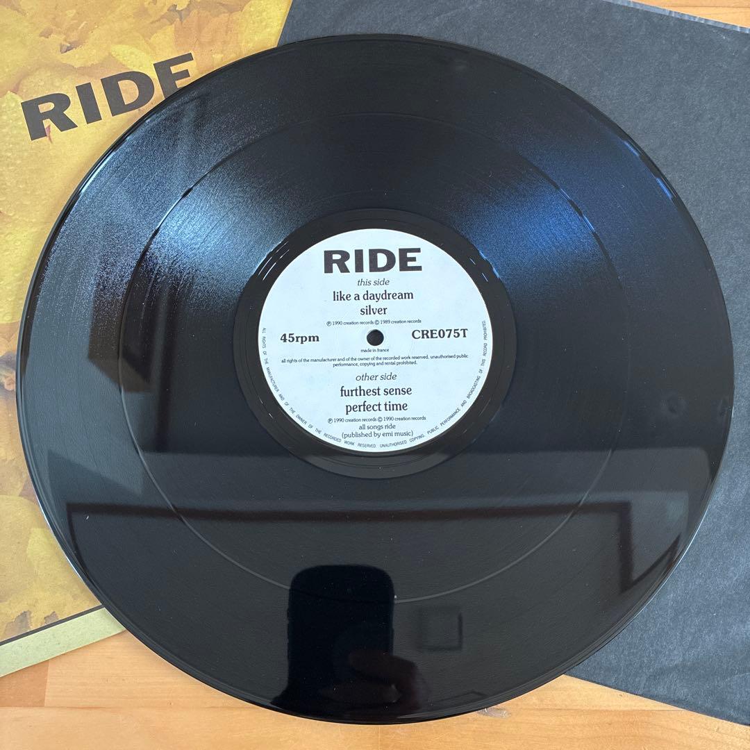 RIDE 初期12インチEP UKオリジナル盤3枚セット