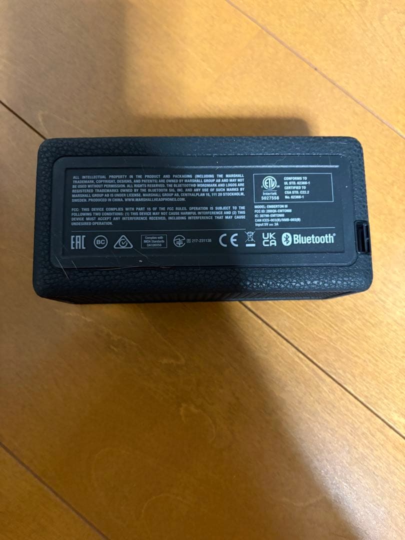 Marshall Emberton Ⅲスピーカー中古