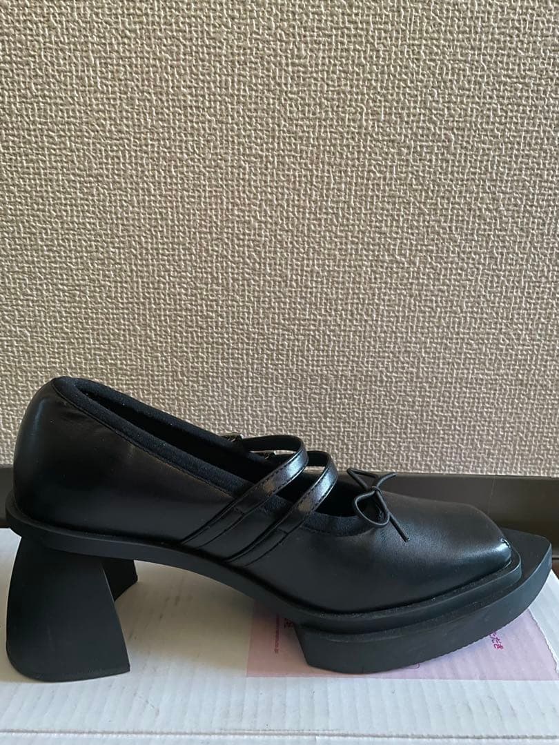 AKIKO AOKI Mirta Black 22cm EU36 靴