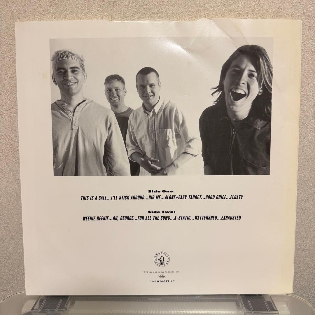 Foo Fighters デビューアルバム UK盤オリジナルレコード