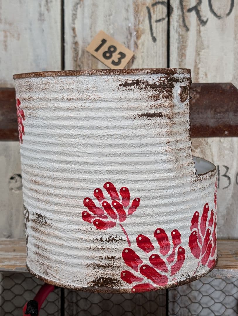 月様♥専用です。183 業務トマト缶2階建てリメ缶