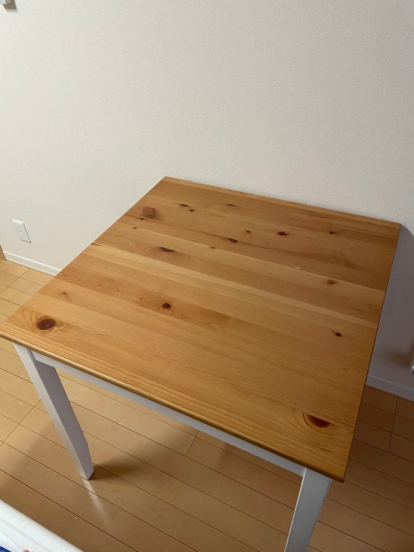 【IKEA】LERHAMN テーブル, ライトアンティークステイン