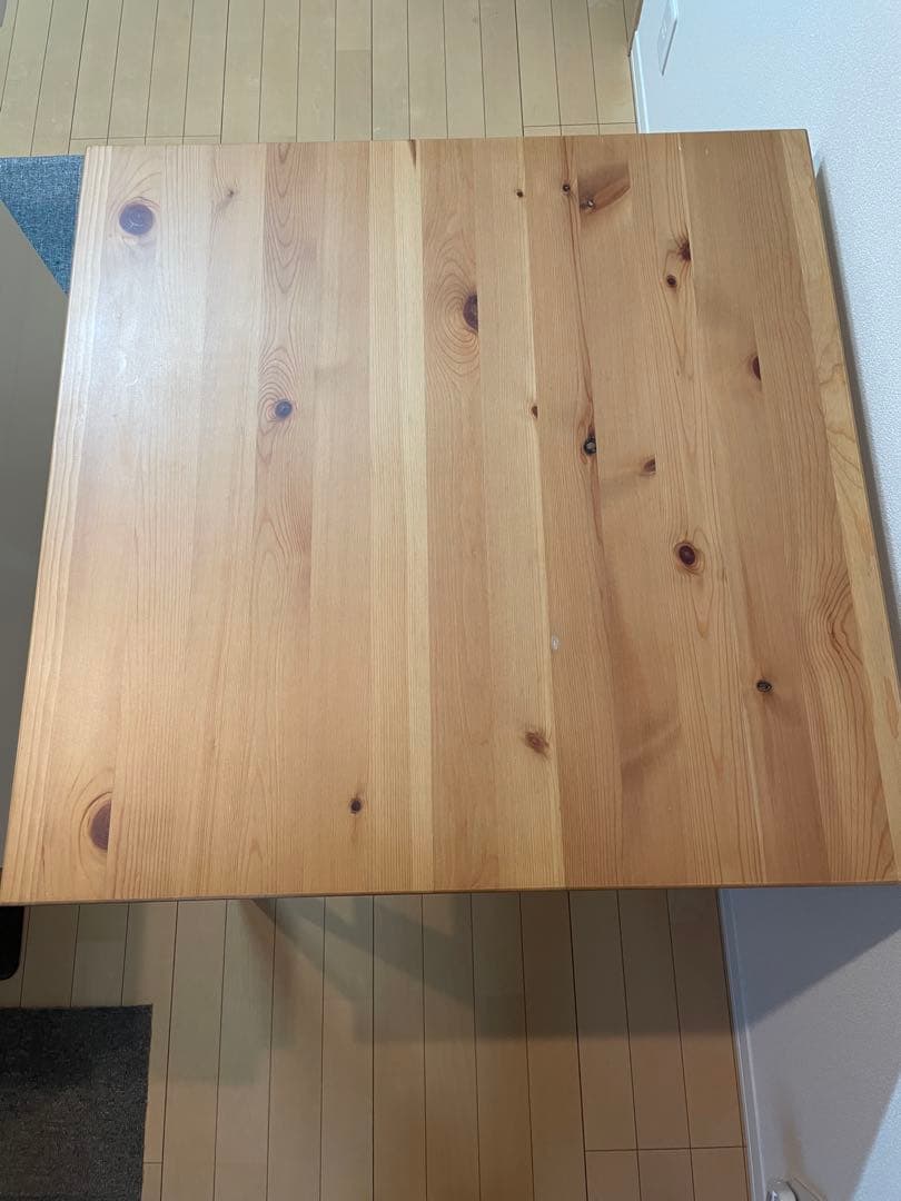 【IKEA】LERHAMN テーブル, ライトアンティークステイン