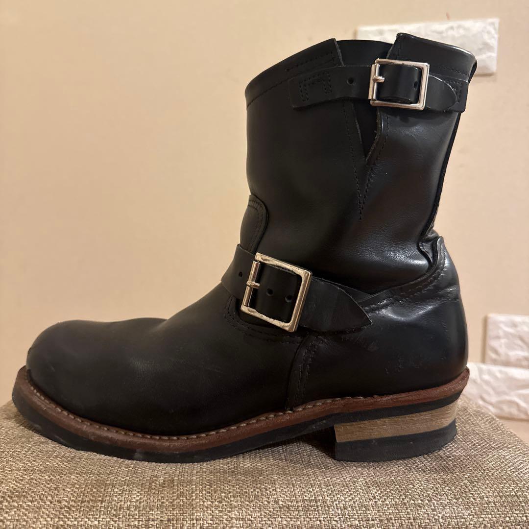 レッドウィング　ショート エンジニアブーツ 9D 27cm RED WING