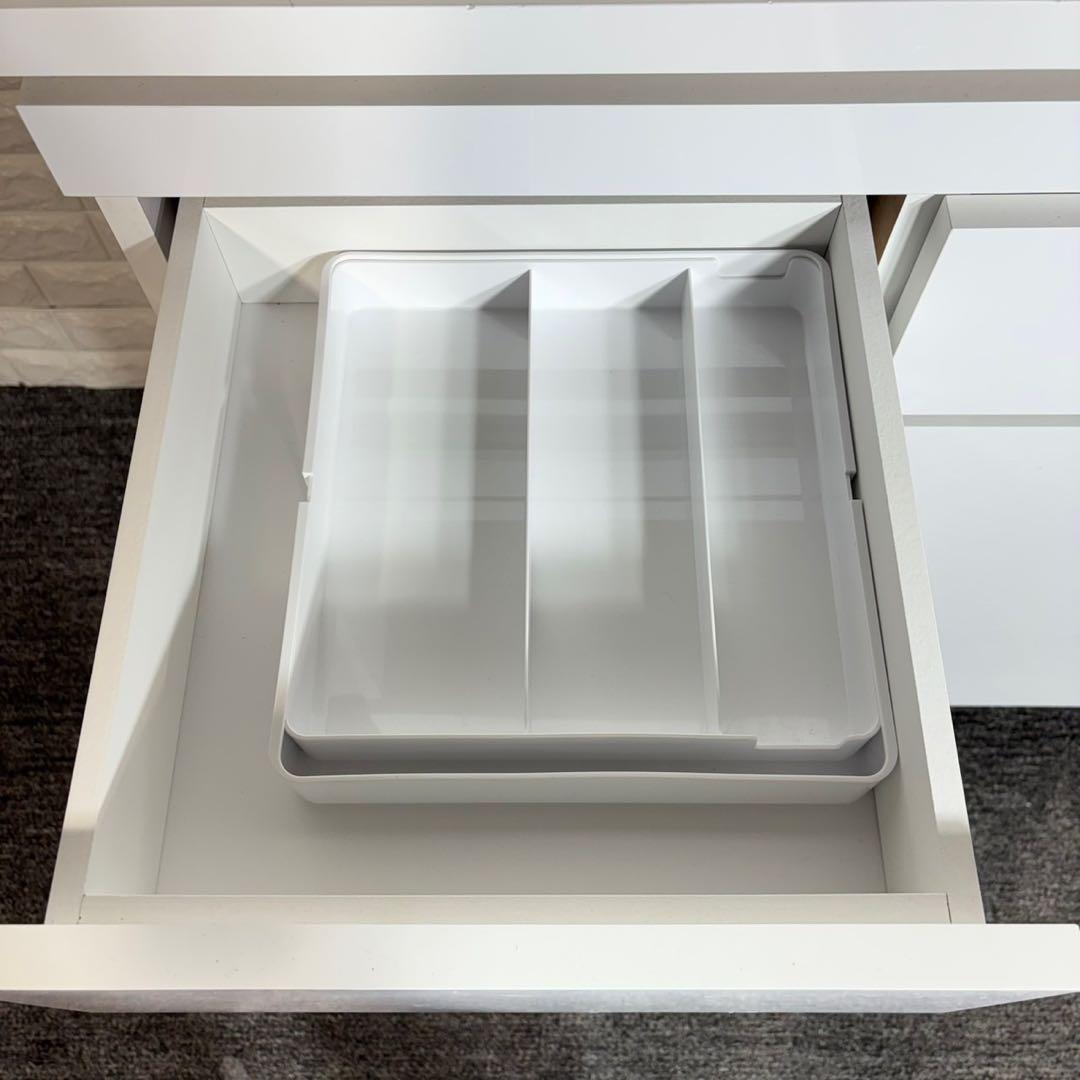 LOWYA ロウヤ カップボード キッチンボード 幅120 収納家具 B127