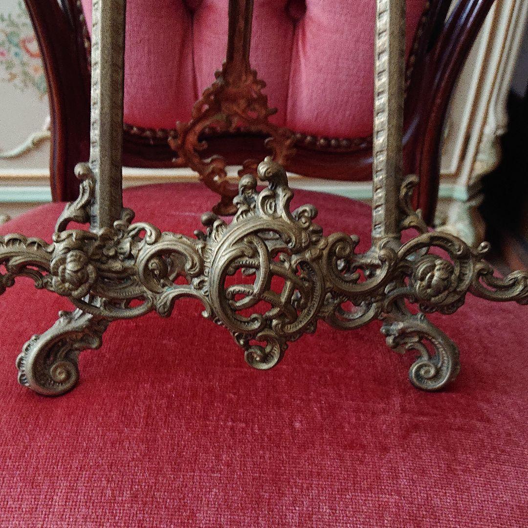 真鍮アンティークイーゼル