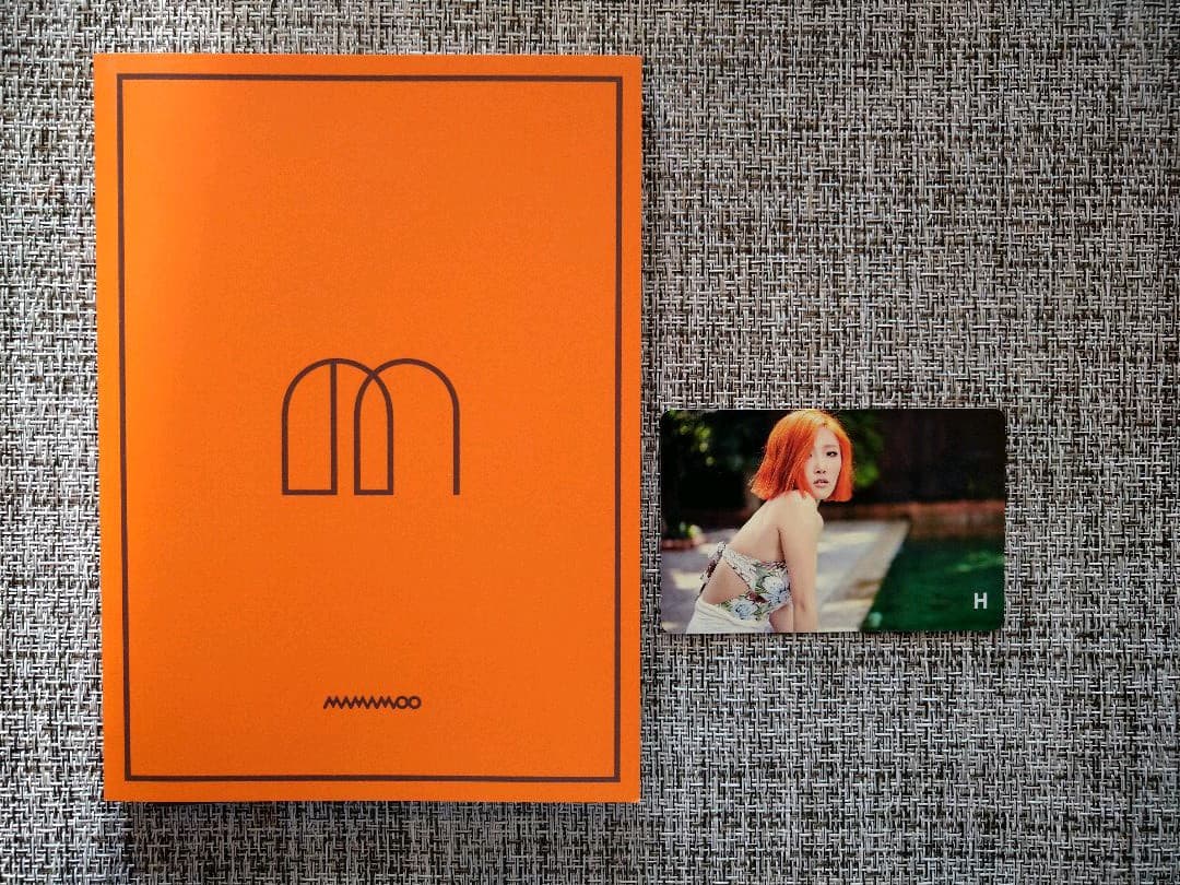 サイン入り mamamoo melting アルバム