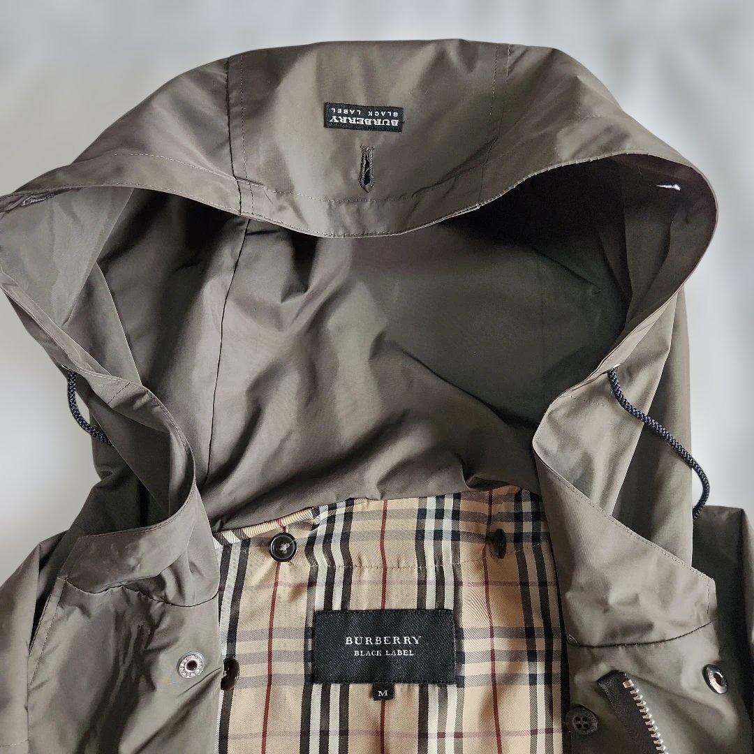 【ゆずぷりん】バーバリーブラックレーベルライナー付2wayモッズコート難有
