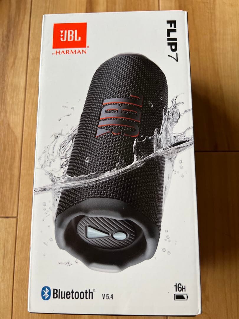 JBL Flip 7 ワイヤレススピーカー ブラック