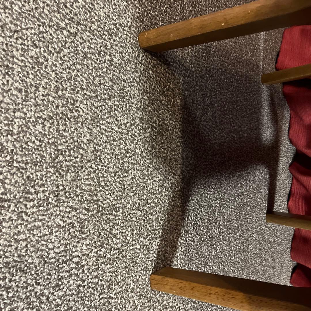 堺区より　2脚　ニトリダイニングチェア　ファブリック　ブラウン　引き取り限定