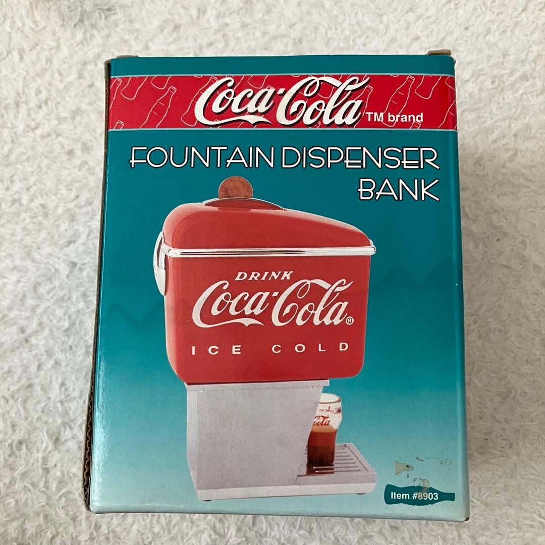 アンティーク雑貨 90s Coca-Cola fountain dispenser bank