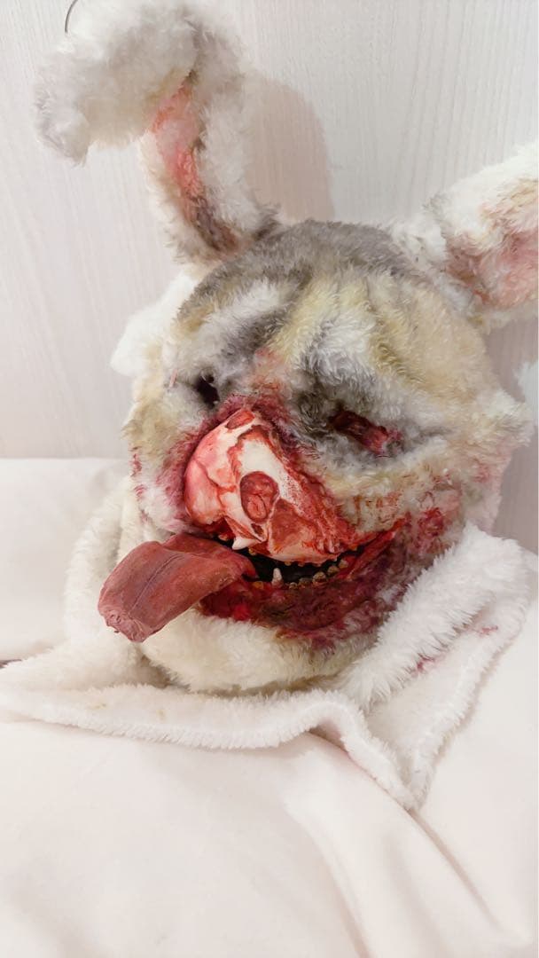 一点物 ホラーマスク うさぎ ゾンビ ぬいぐるみ