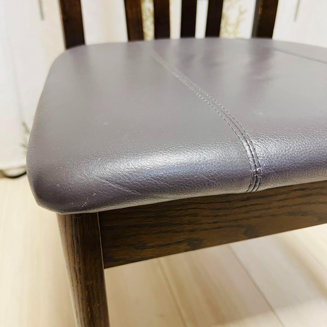 maruni マルニ木工 ダイニングチェア ハイバックチェア　レザー