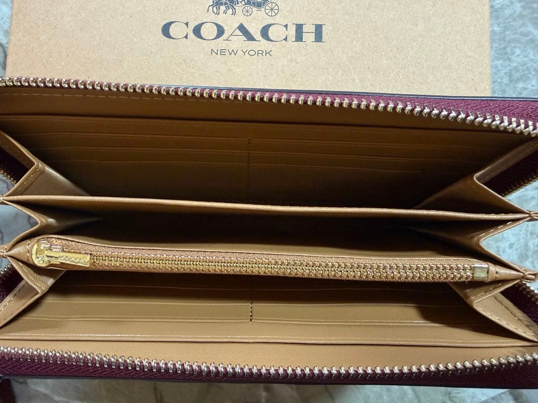 COACH スヌーピー パッチ 長財布