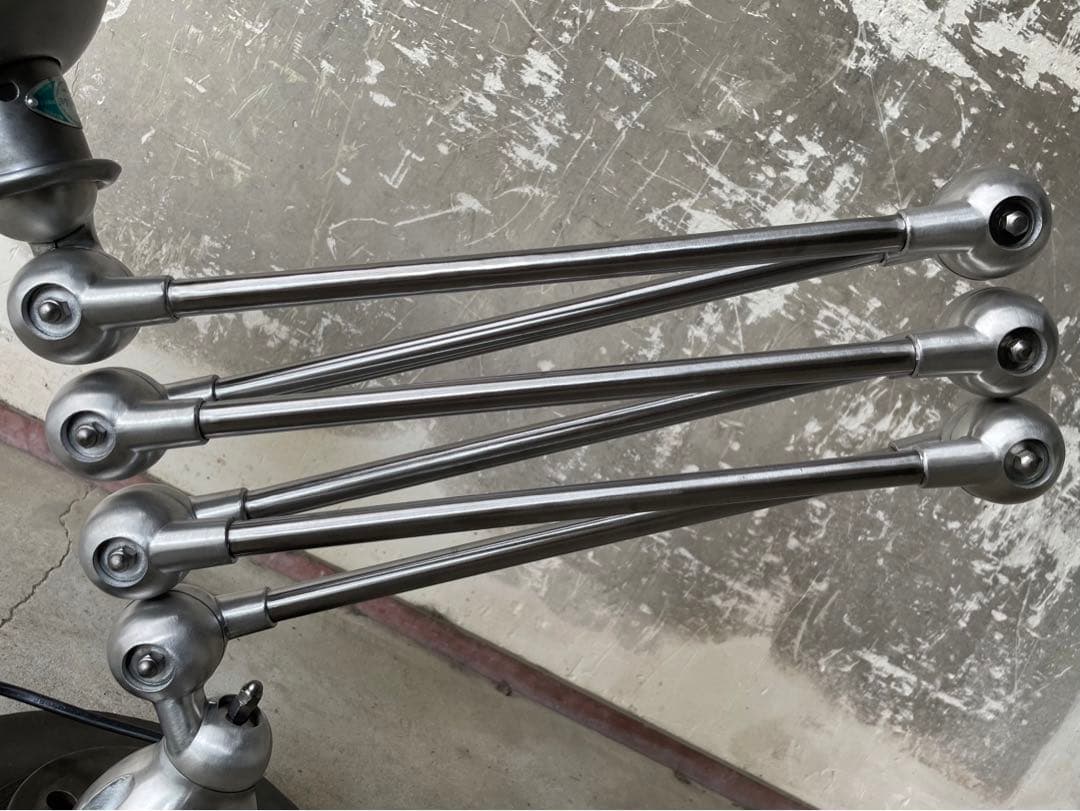 希少極上！JIELDE 6 bras ジェルデ ヴィンテージ アトリエランプ