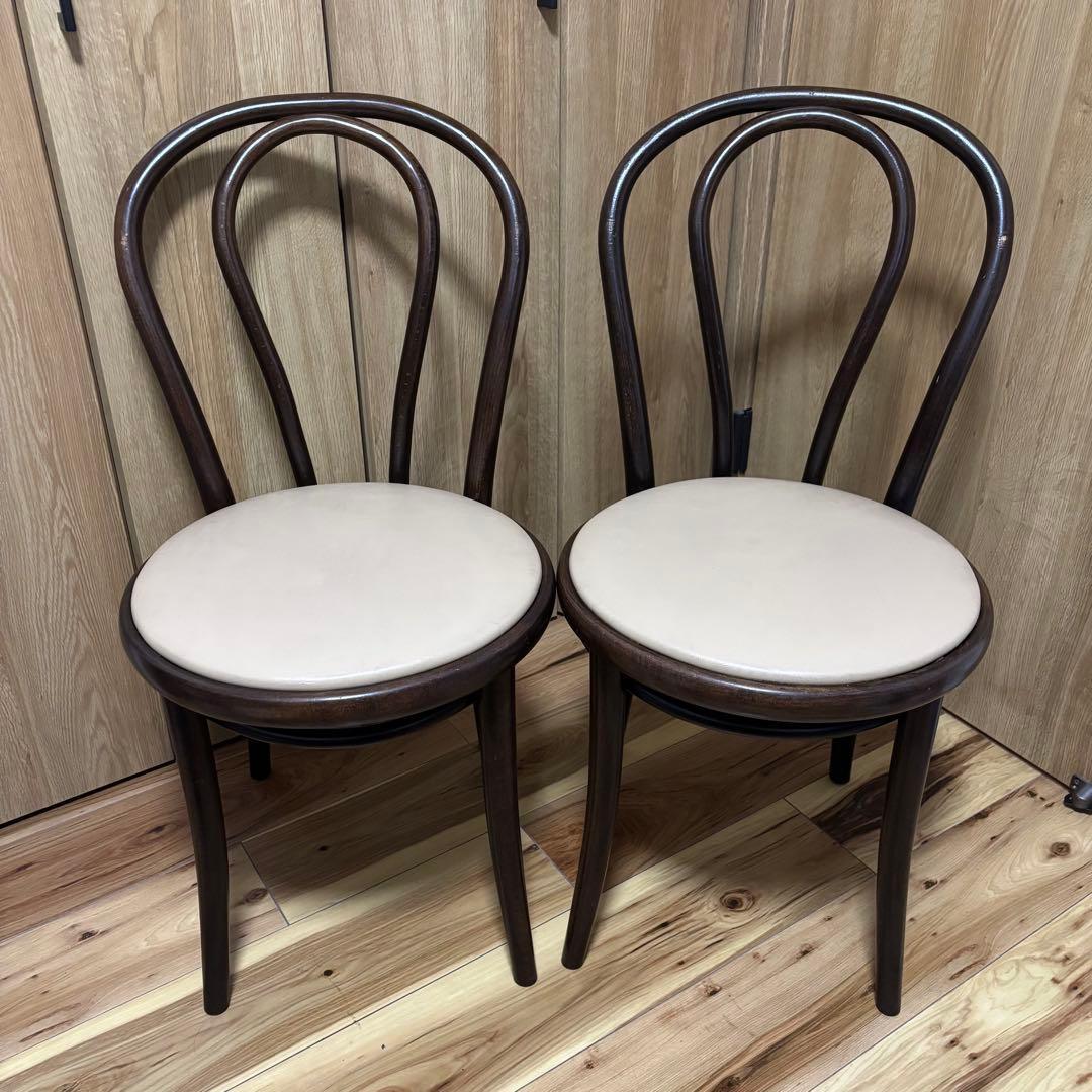 北欧インテリア✨ベントウッドチェア 2脚セット 曲げ木 名作デザイン ダイニング