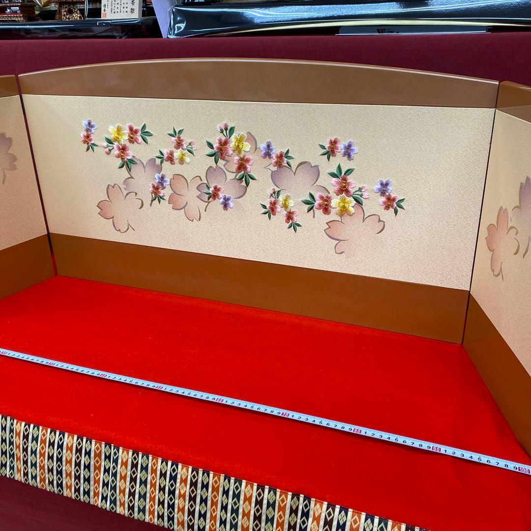 ㉓ひな祭り★屏風★展示品