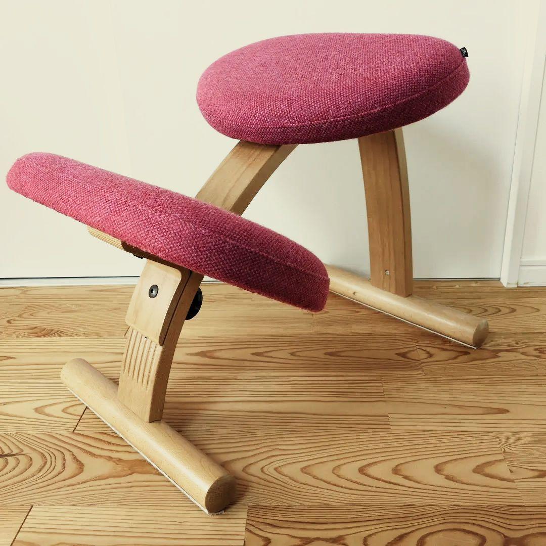 バランスチェア balans EASY バランスイージー 学習椅子ピンク