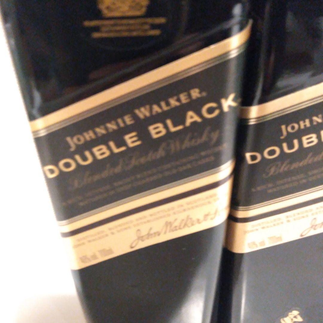 ジョニーウォーカー　ダブルブラック 700ml　3本セット 11月21