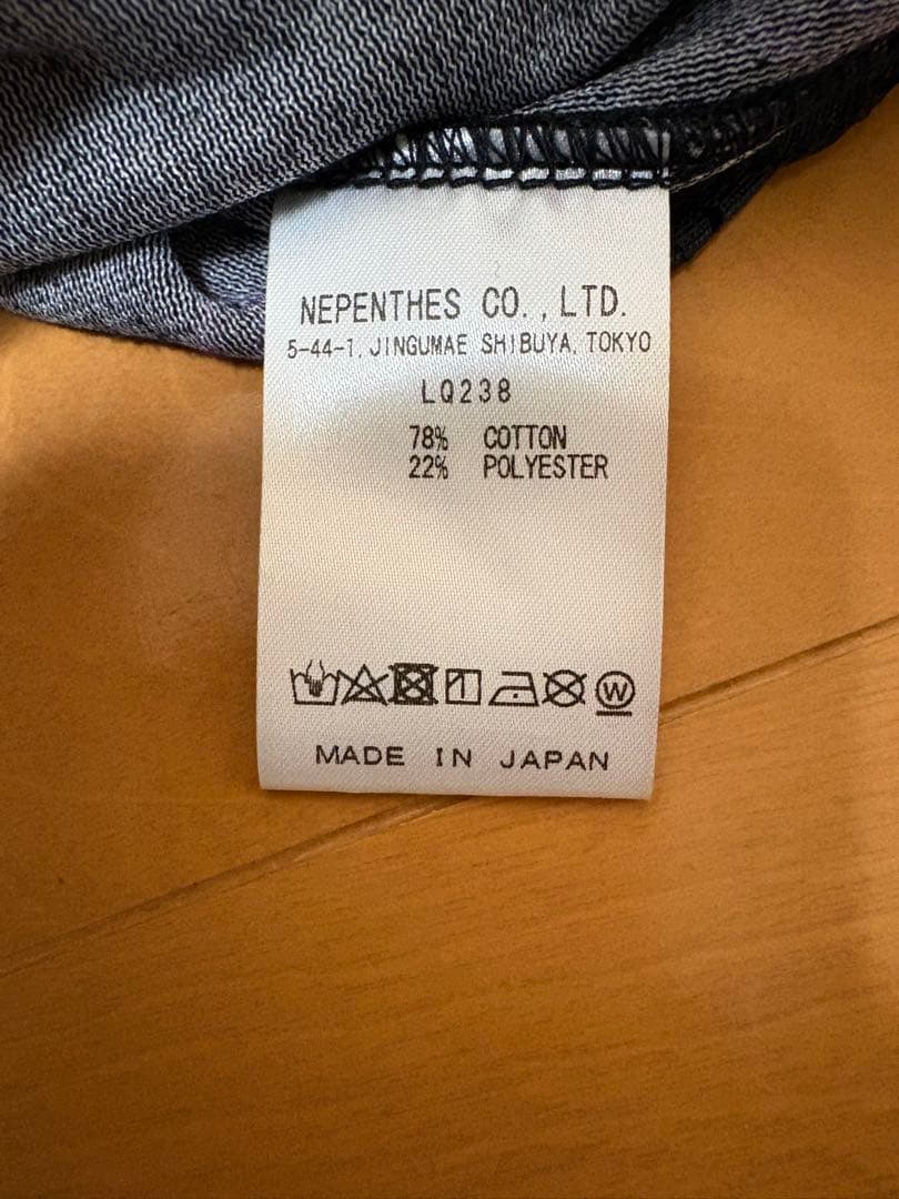 Needles パピヨンベロアトラックジャケット 黒紫 上下セット上はM 下はS