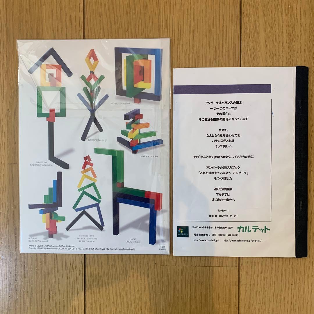 スイス NEAF社 アングーラ Angular 木箱つき　組立例パンフ付