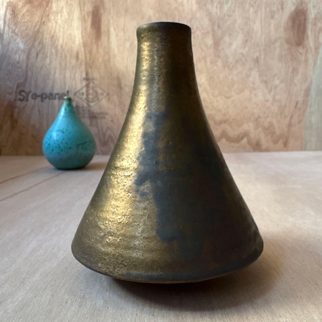 作家 花器 花瓶 オブジェ インテリア ／2点セット