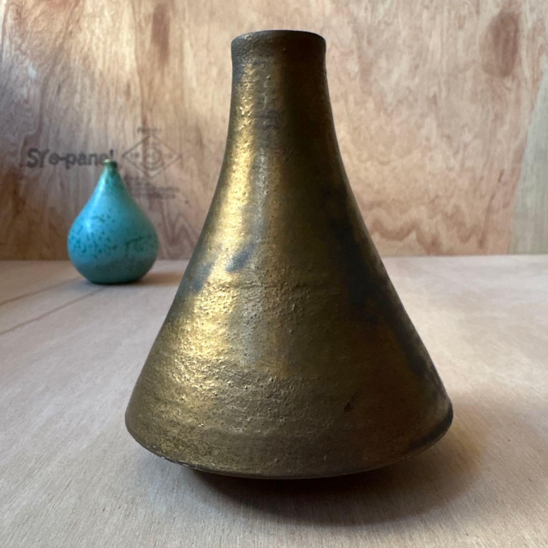 作家 花器 花瓶 オブジェ インテリア ／2点セット