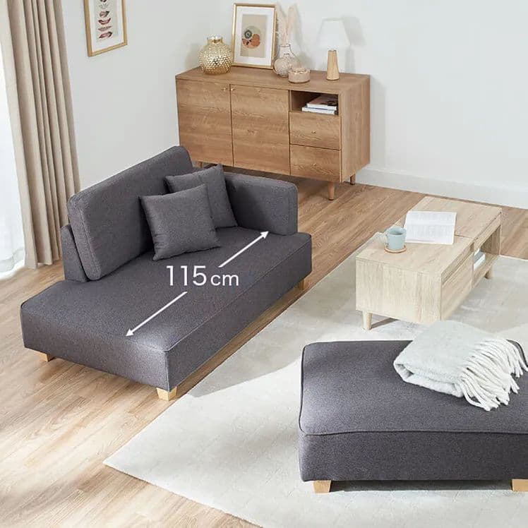 【8-10日間出荷】2人掛け コンパクトカウチソファ