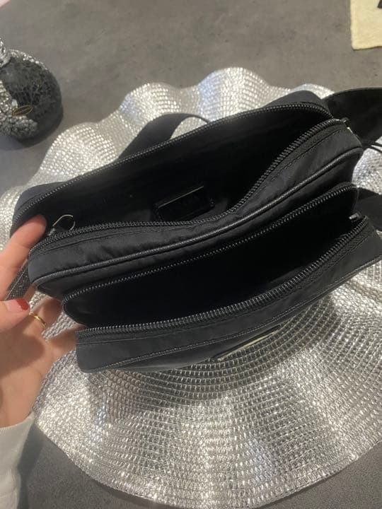 ★kyo★プラダ　ベルトバッグ　1BL010 ブラック