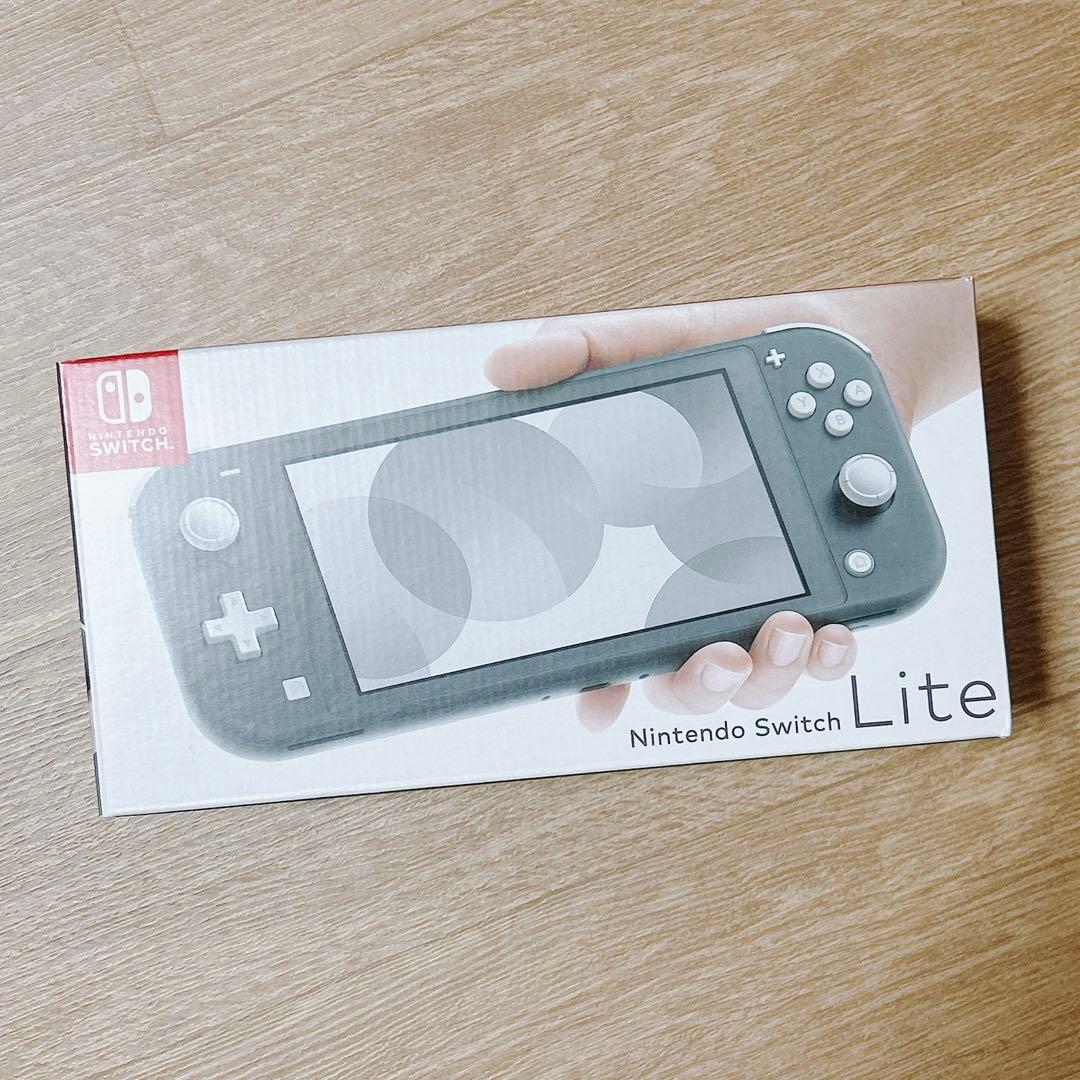 Nintendo Switch Lite グレー 本体　新品