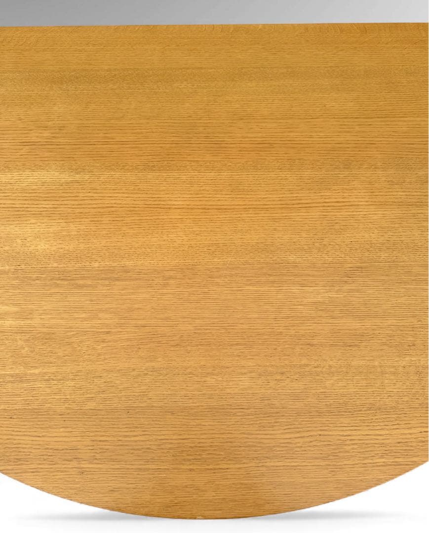 シラカワ ダイニング プラッツ テーブル 半円形 スリット脚 和モダン 北欧