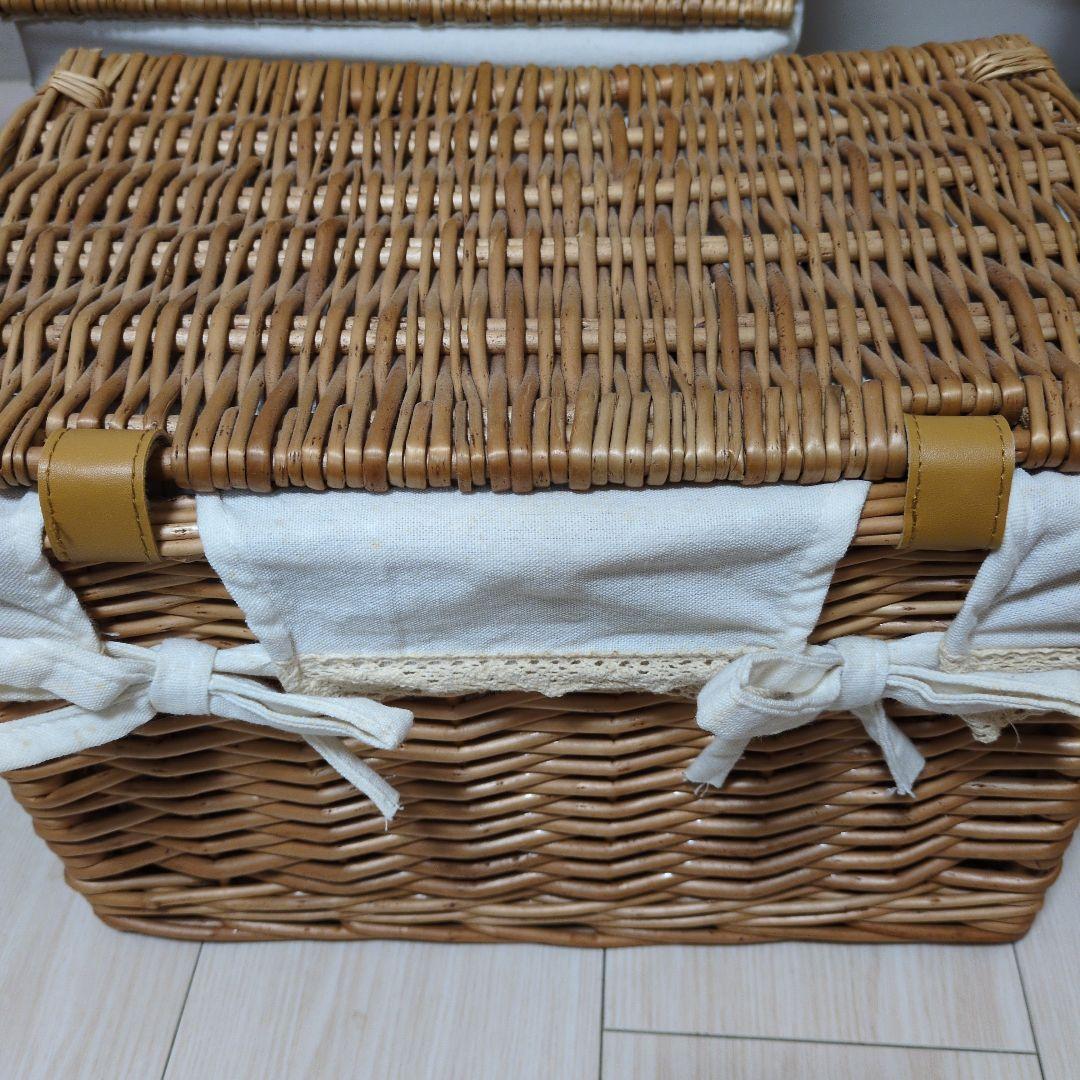 メルカド　バスケット　カゴ　かご　8個セット　籐籠