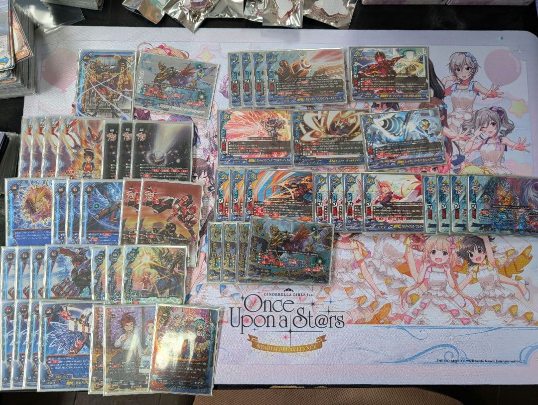 バディファイト　デッキ　引退品+デッキ強化パーツとおまけ