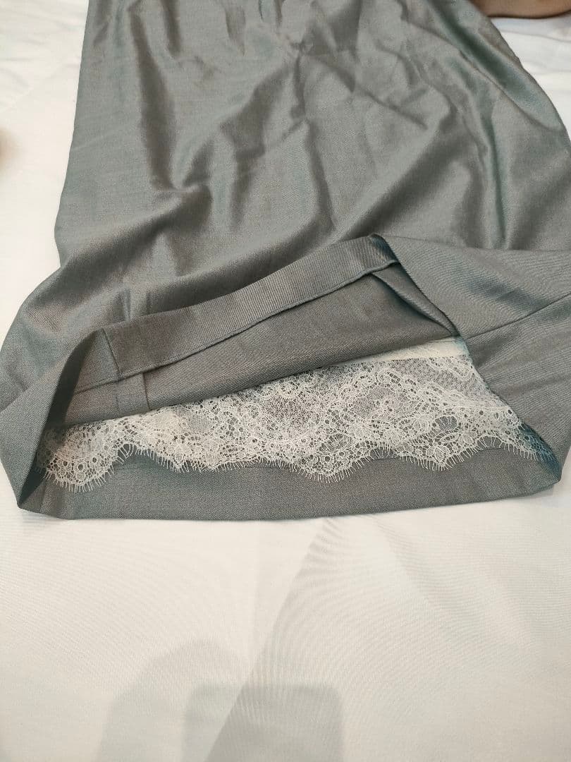 美しい‼️✨❤フェンディ FENDI ミンク付き ウールシルク ワンピース