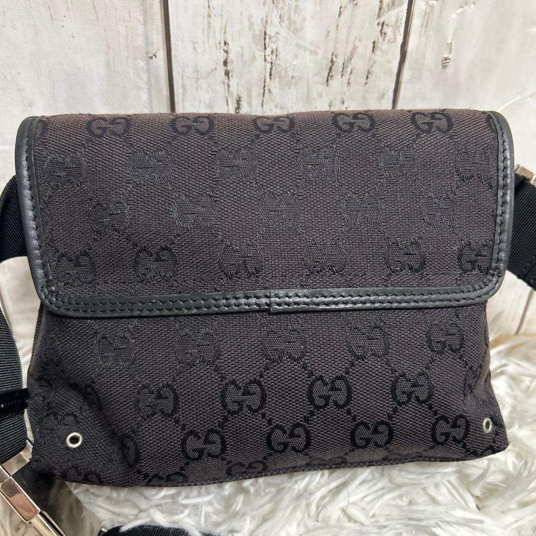 GUCCI GGキャンバス グッチ ウエストバッグ ボディバッグ ジャッキー