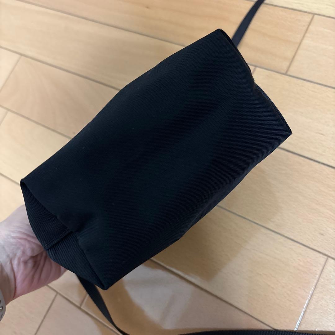 Herve Chapelier ブラック ポシェットショルダーバッグ　美品