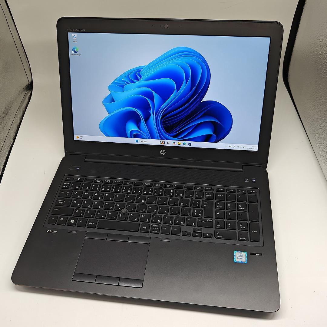 【HP】ZBook 爆速i7 SSD128GB+HDD1TB 大型ノートPC