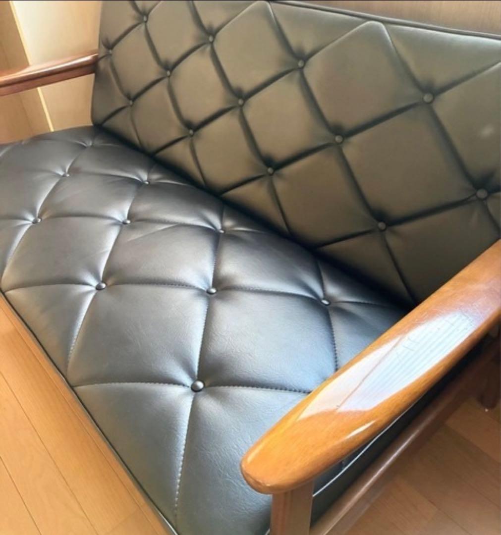 山梨県内配送無料 【Karimoku / カリモク】2人掛けソファ 2シーター