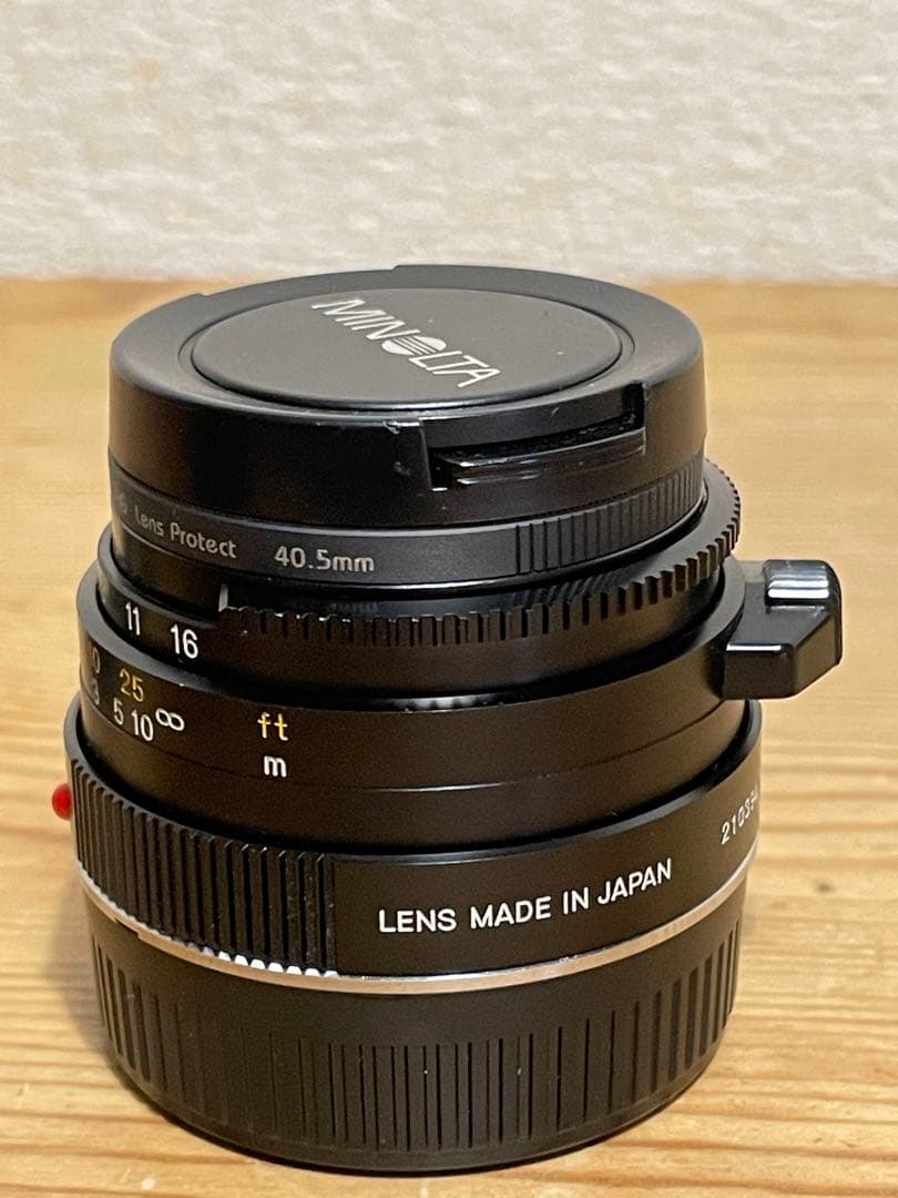 美品MマウントMinolta M-ROKKOR 40mm f/2 ミノルタレンズ