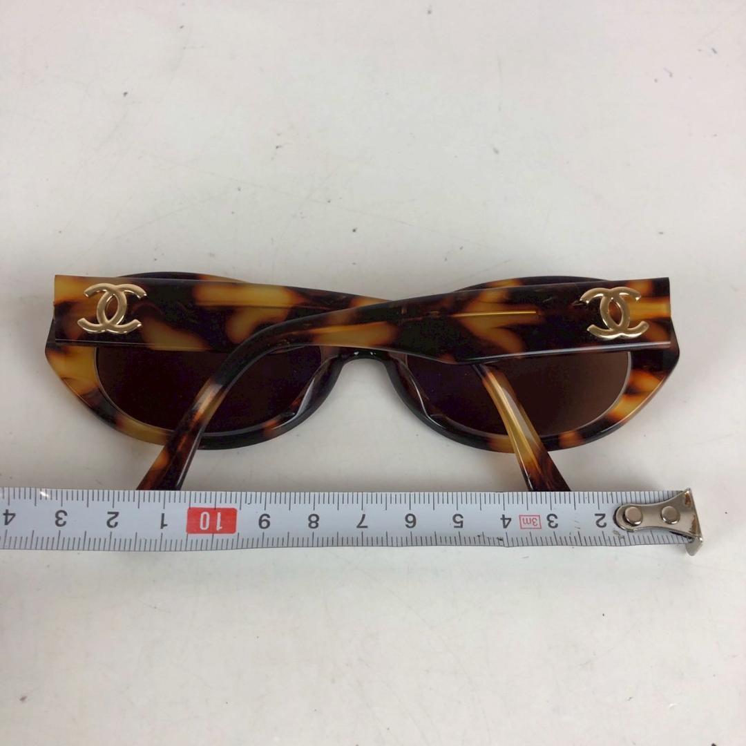 CHANEL シャネル ココマーク べっ甲 サングラス ブラック レディース