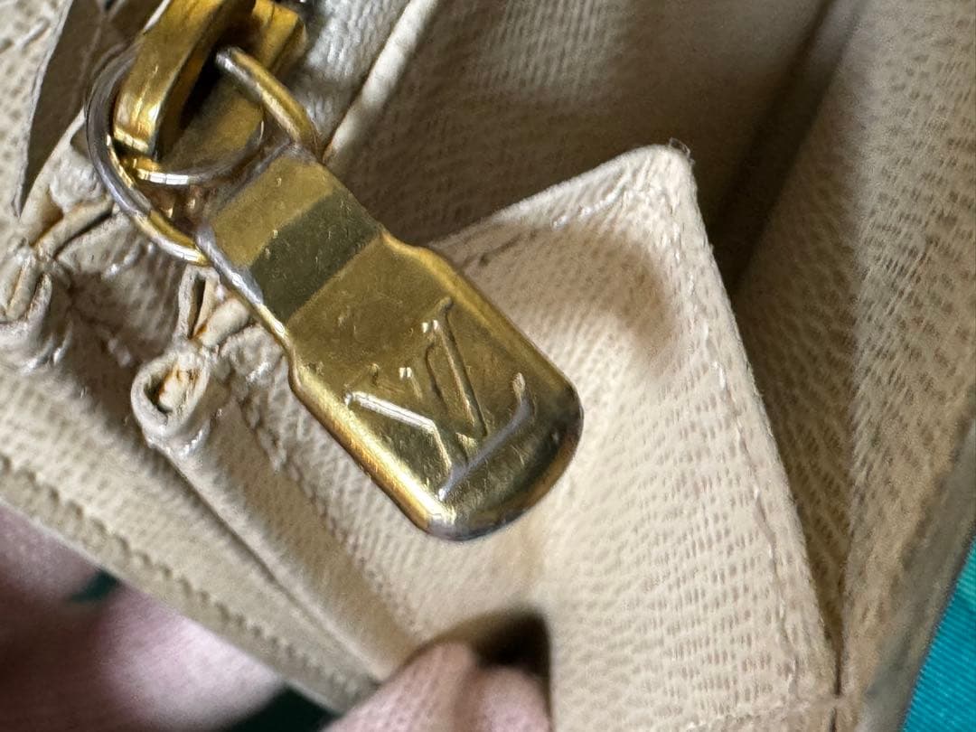 ルイヴィトン ポルトフォイユサラ ダミエアズール 長財布 良品